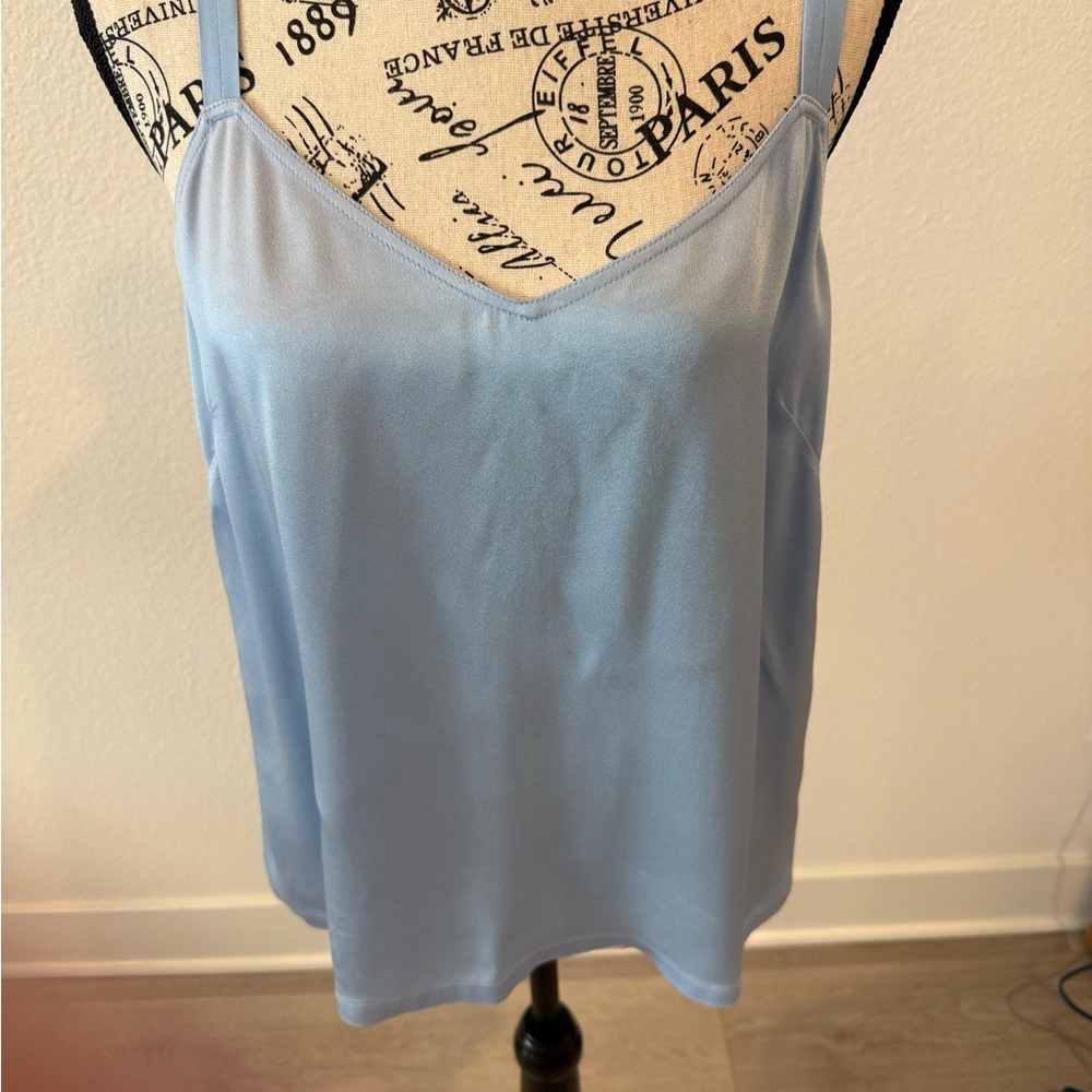 Vince Blue Sleeveless Camisole Top